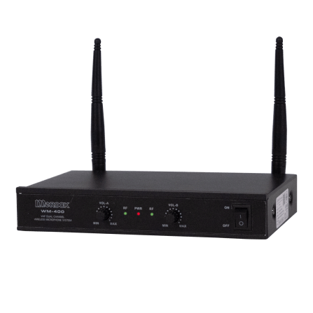ไมโครโฟนคาราโอเกะ  SONAR รุ่น WM-400 ไมโครโฟนคู่ ไมค์ไร้สาย สัญญาณVHF อย่างดี_2